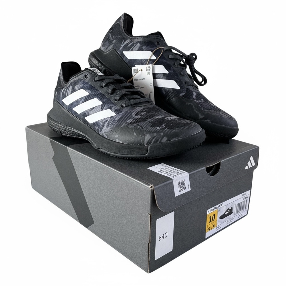 Adidas Crazyflight W Black Camo Women’s Size 10 Volleyball Shoes NWT + Box